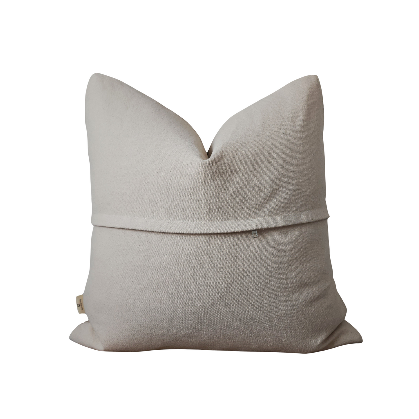 PARKER || Neutral Organic Wool High Textured Throw Pillow