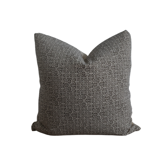 "Soapstone" Patterned Throw Pillow