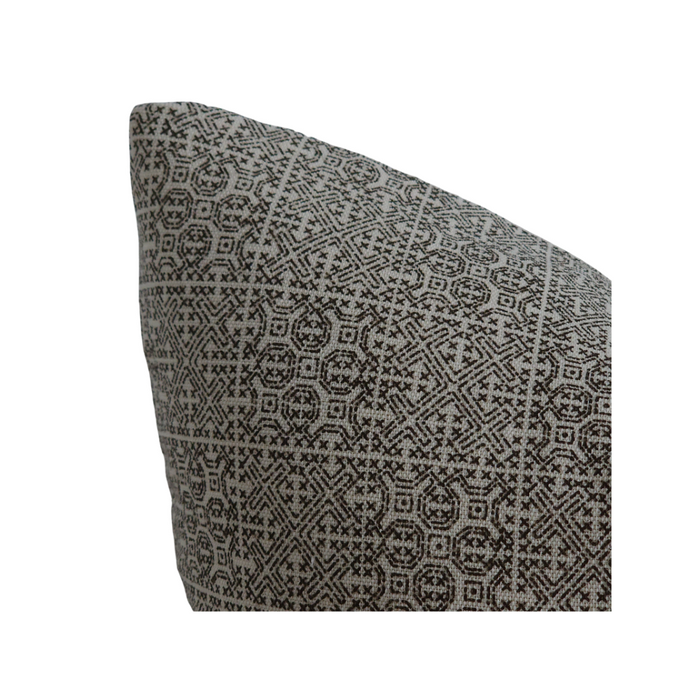 "Soapstone" Patterned Throw Pillow