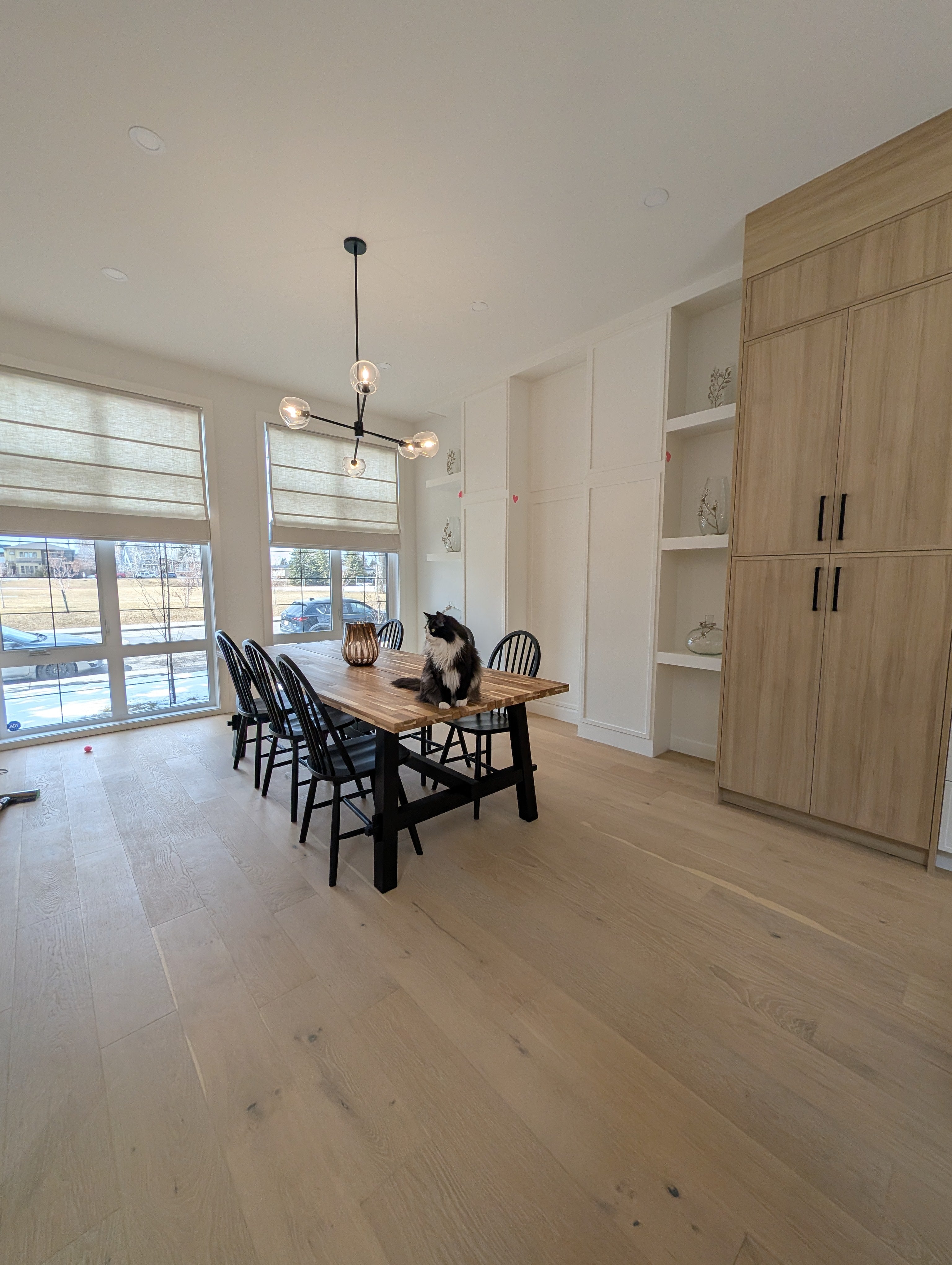 How to create a modern organic dining space before and after photos