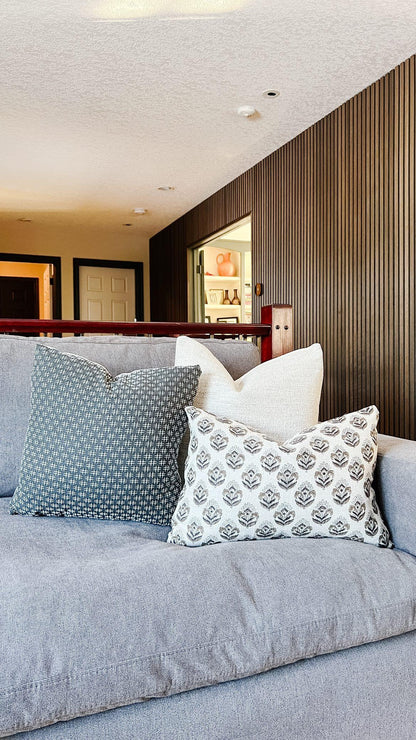 CORA || Black geometric Mid Century Patterned Throw Pillow, amber interiors throw pillow dupe, boho throw pillow, stitch pillow