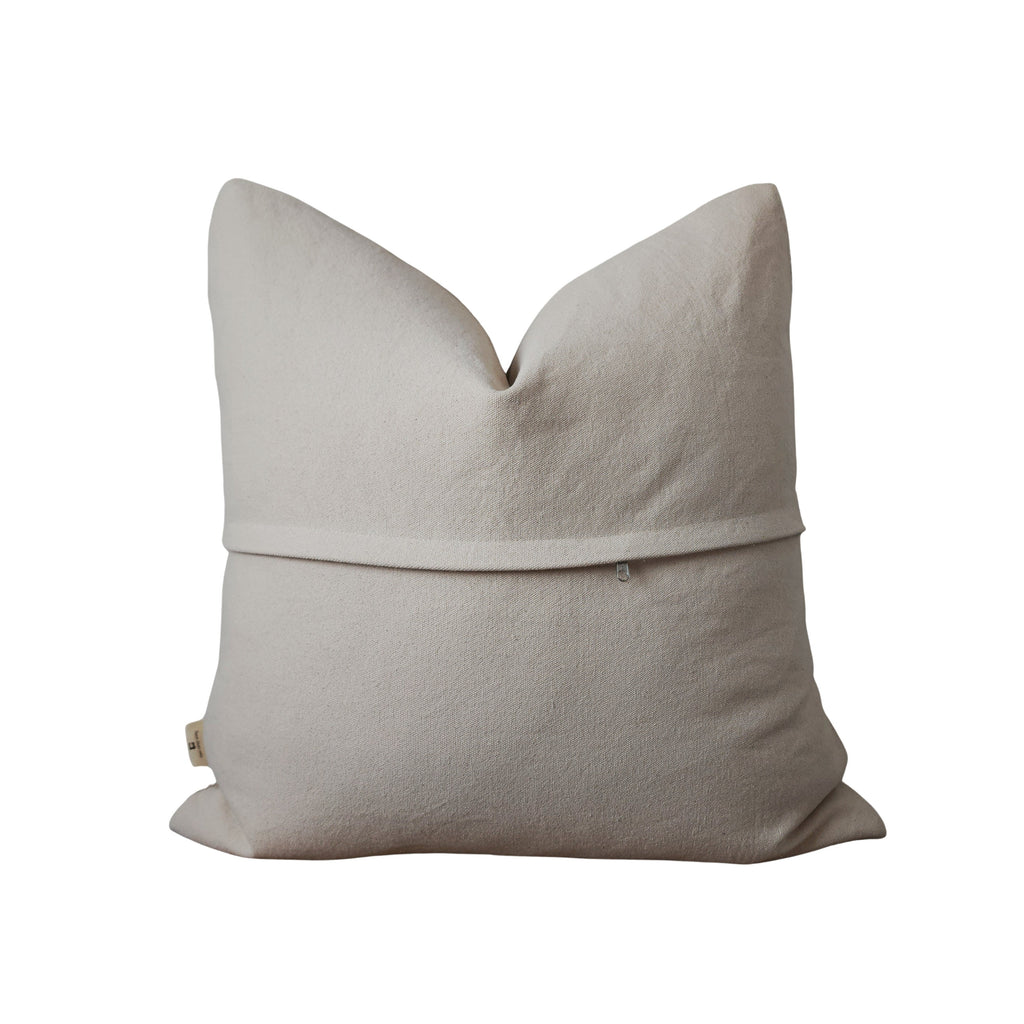 WREN || Plum Toned Stripe Throw Pillow Cover, High Texture Throw Pillow, Moody Pillow Cover.