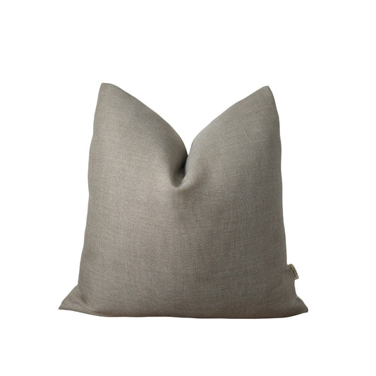 ROMI || Neutral Greige Outdoor Throw Pillow Cover. Sunbrella Jacquard Neutral Patio Throw Pillows. Neutral Patio Decor