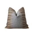MEG || Geometric Neutral Textured Throw Pillow Cover. Aztec Boho Style Throw Pillow. Minimal Organic Throw Pillow Covers