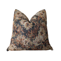 Espresso Tapestry Throw Pillow Cover