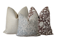 Rustic Throw Pillow Cover Set