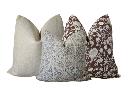 Rustic Throw Pillow Cover Set