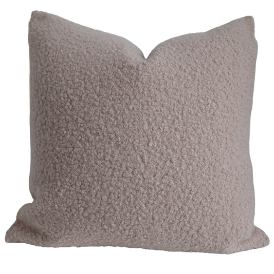 Warm Toned Teddy Bear Throw Pillow