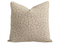 Neutral Leopard Print High Texture Pillow